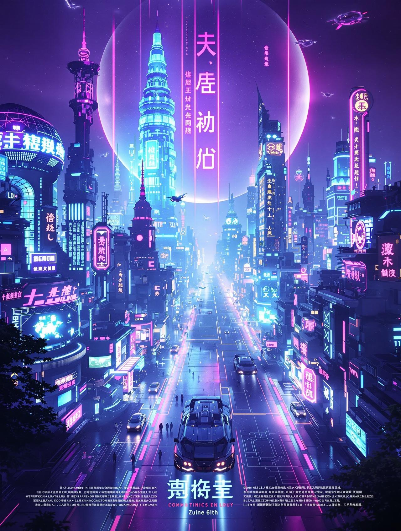 快播视频作品《数字迷城》高清海报